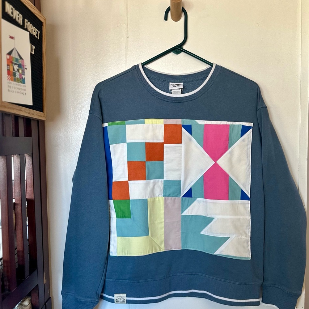 Handmade Patchwork Crewneck